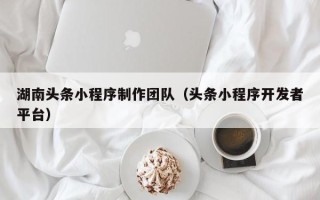 哈尔滨湖南头条小程序制作团队（头条小程序开发者平台）